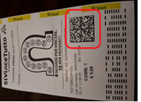 controllo sivincetutto con qrcode